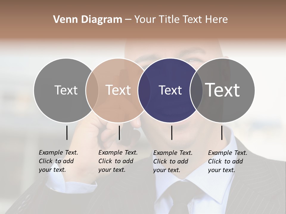 Call Portrait Lifestyle PowerPoint Template