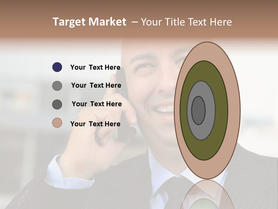 Call Portrait Lifestyle PowerPoint Template