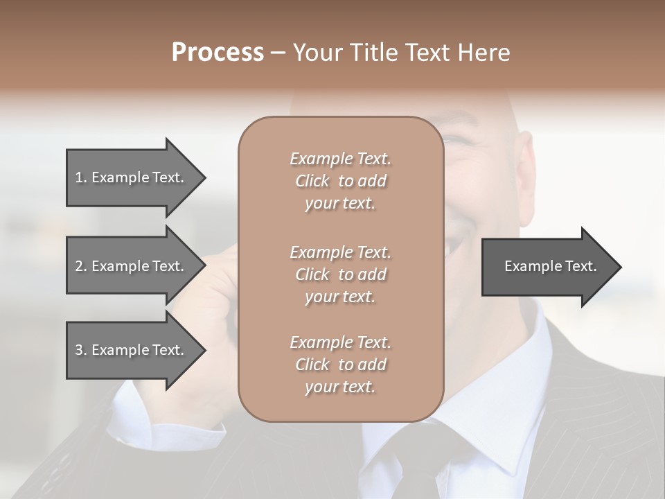 Call Portrait Lifestyle PowerPoint Template