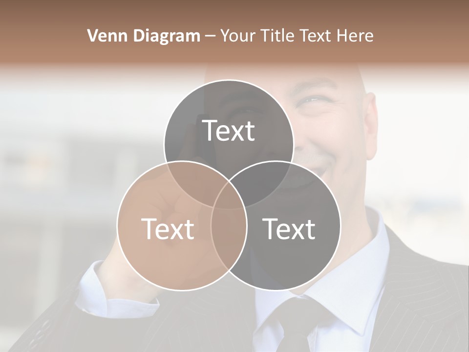 Call Portrait Lifestyle PowerPoint Template