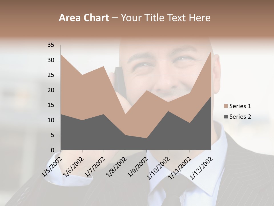 Call Portrait Lifestyle PowerPoint Template