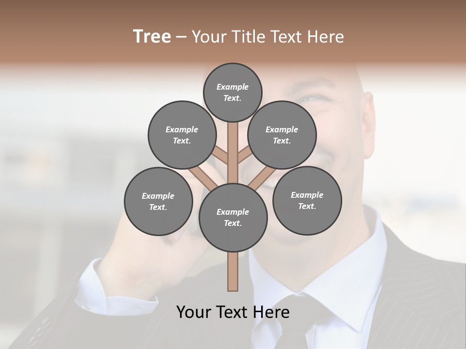 Call Portrait Lifestyle PowerPoint Template