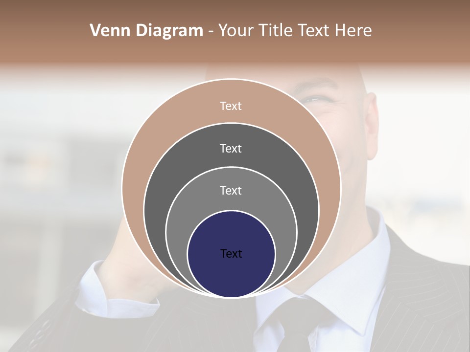 Call Portrait Lifestyle PowerPoint Template