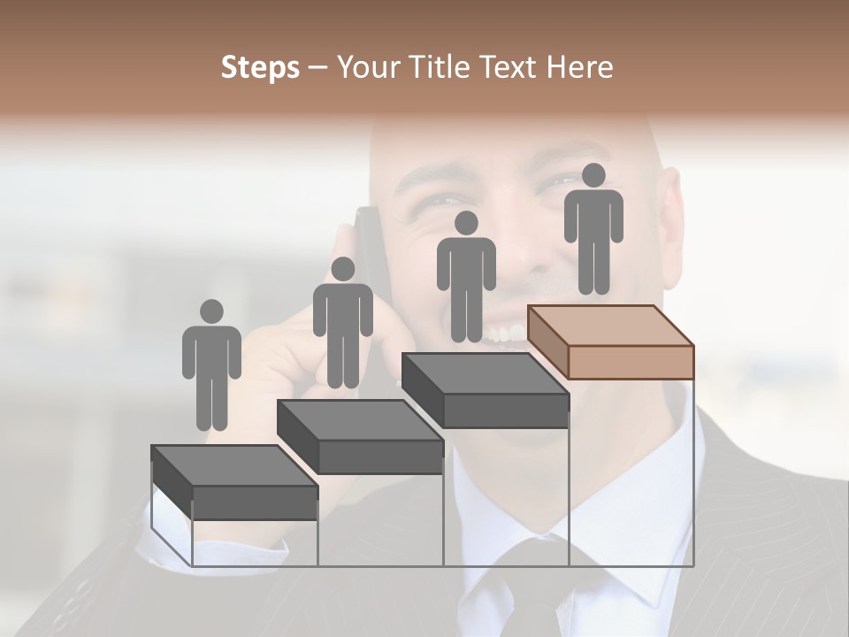 Call Portrait Lifestyle PowerPoint Template