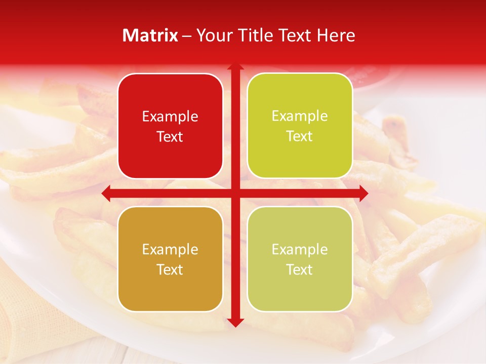 White Diner High PowerPoint Template