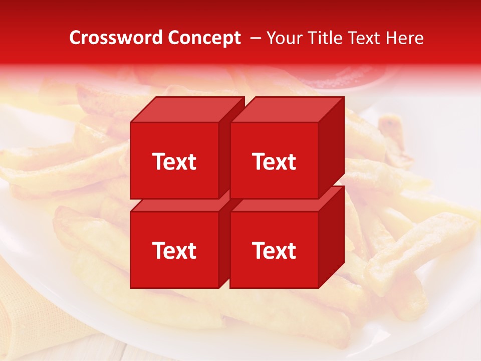 White Diner High PowerPoint Template