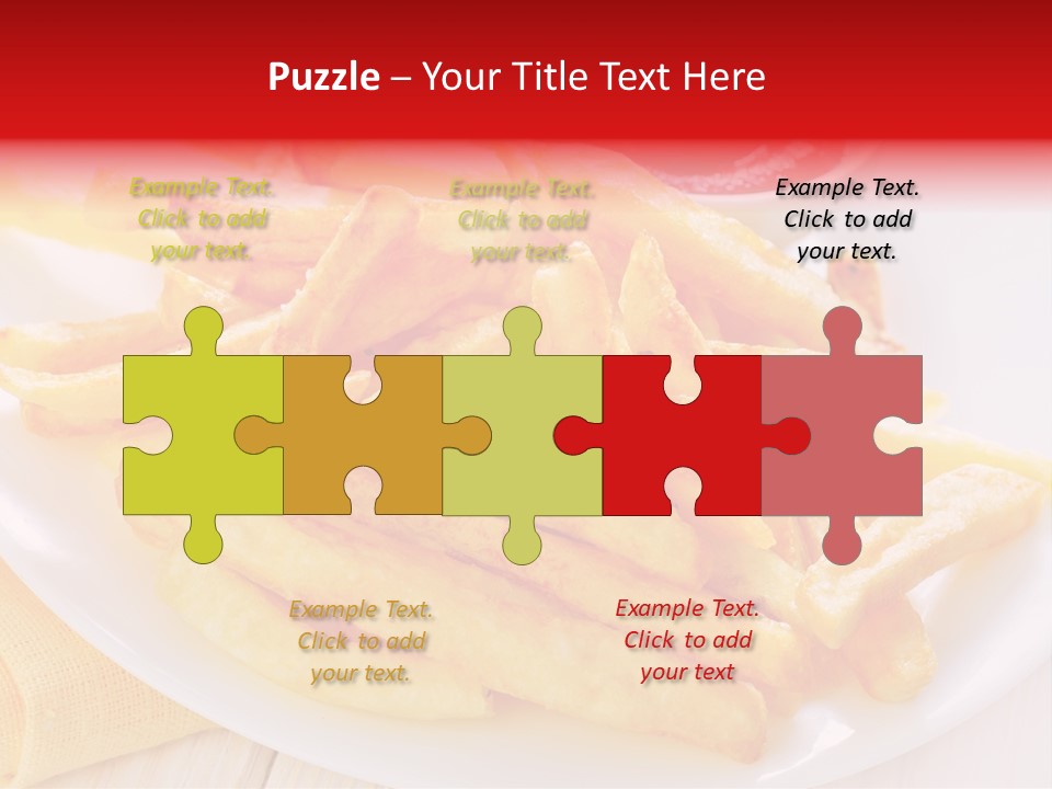 White Diner High PowerPoint Template