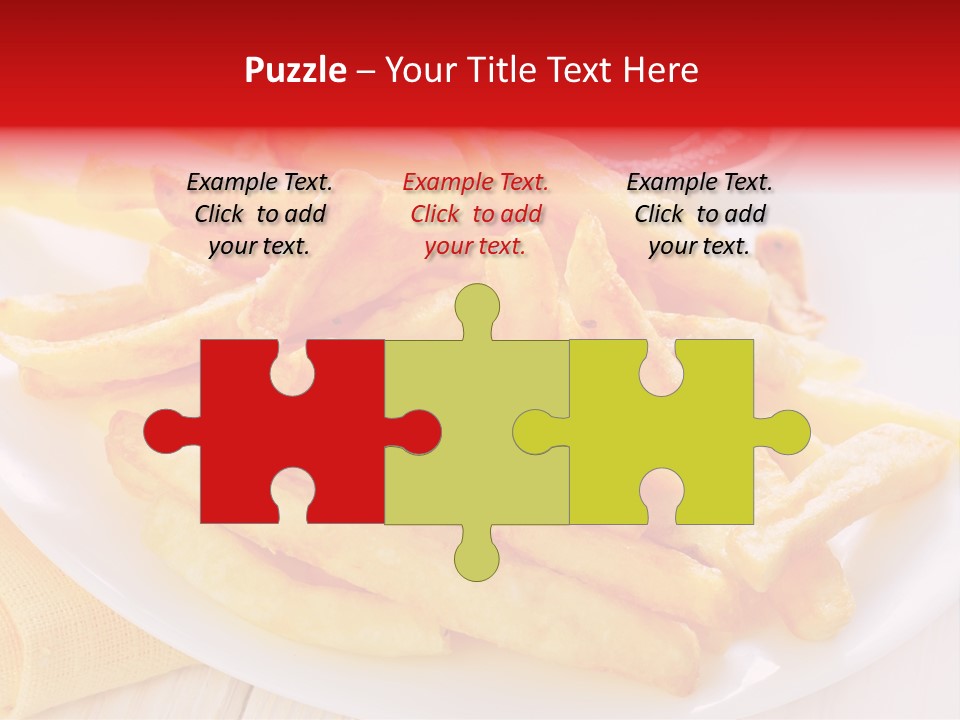 White Diner High PowerPoint Template