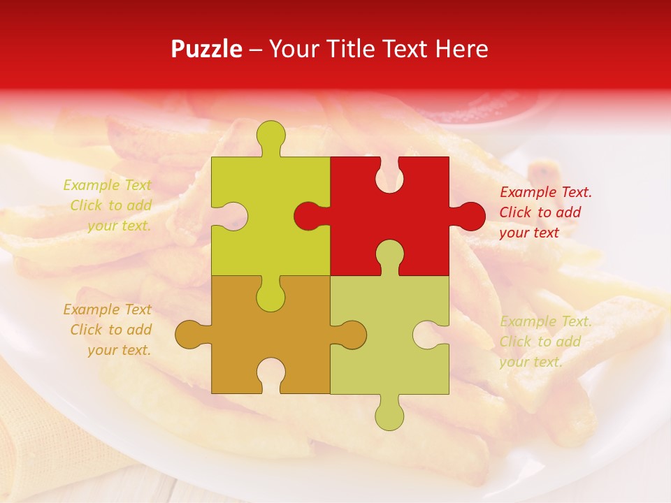 White Diner High PowerPoint Template