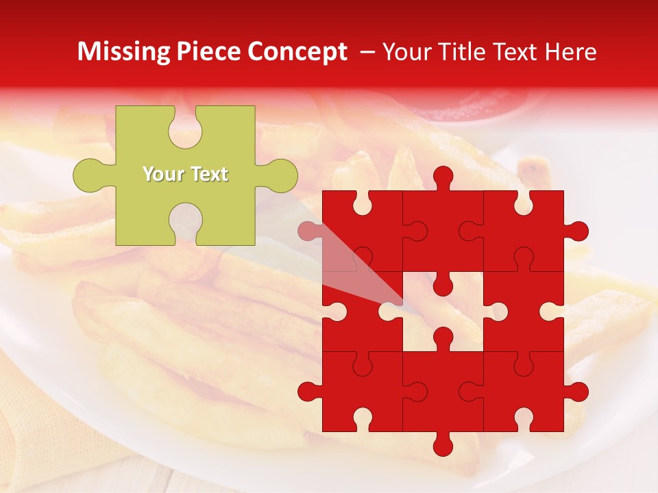 White Diner High PowerPoint Template