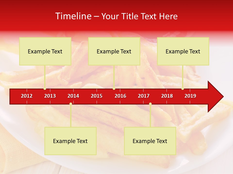 White Diner High PowerPoint Template