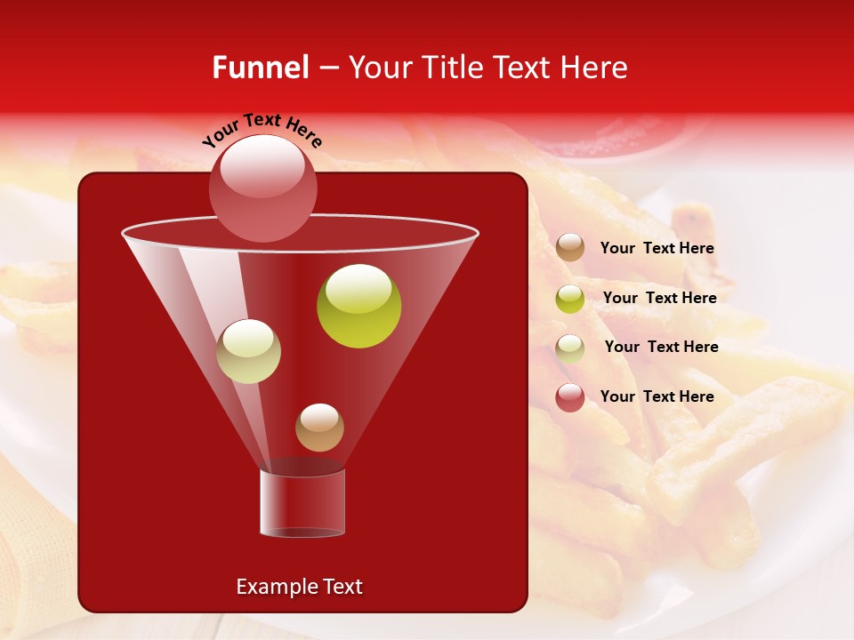 White Diner High PowerPoint Template