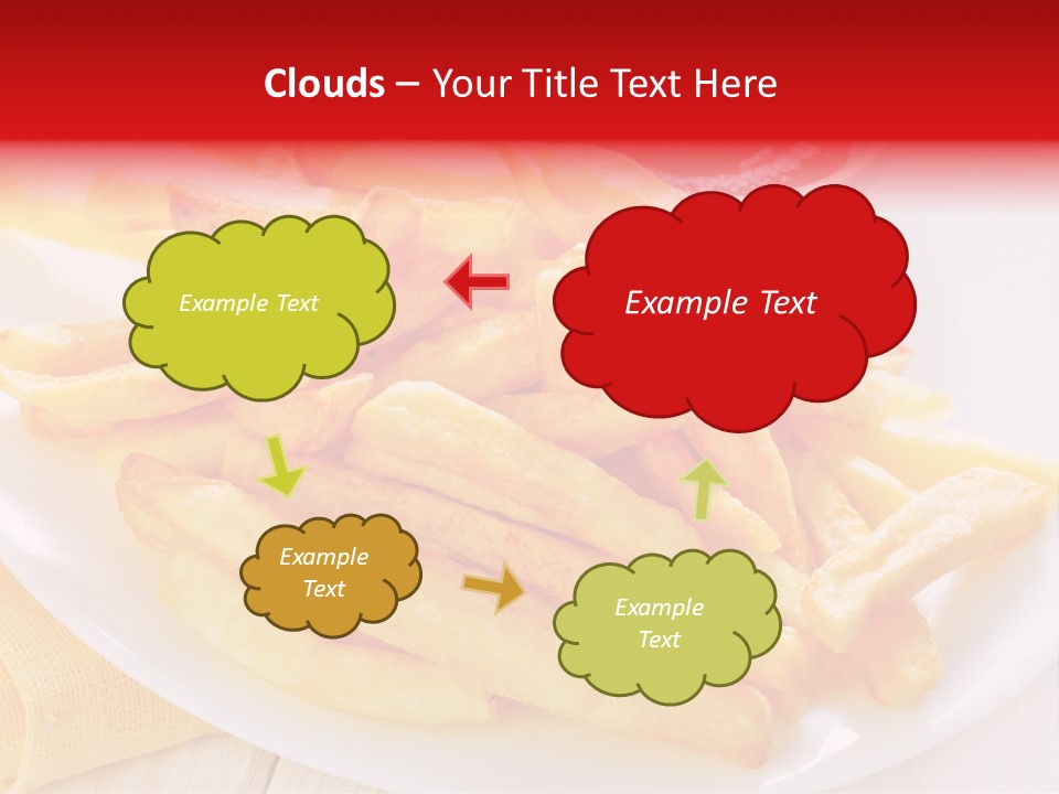 White Diner High PowerPoint Template