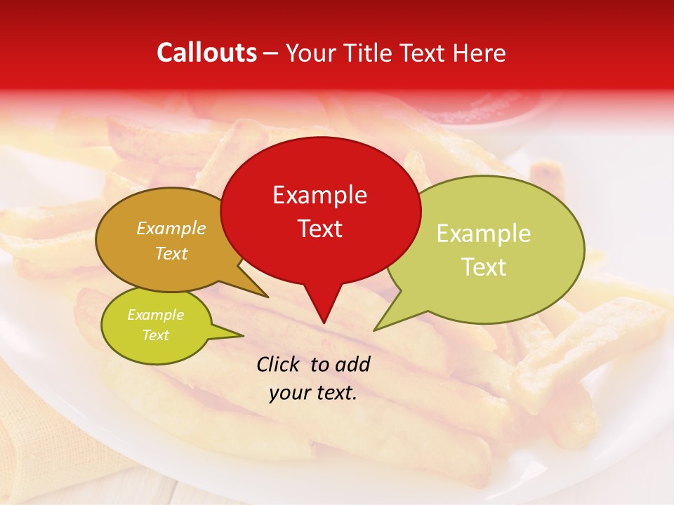 White Diner High PowerPoint Template