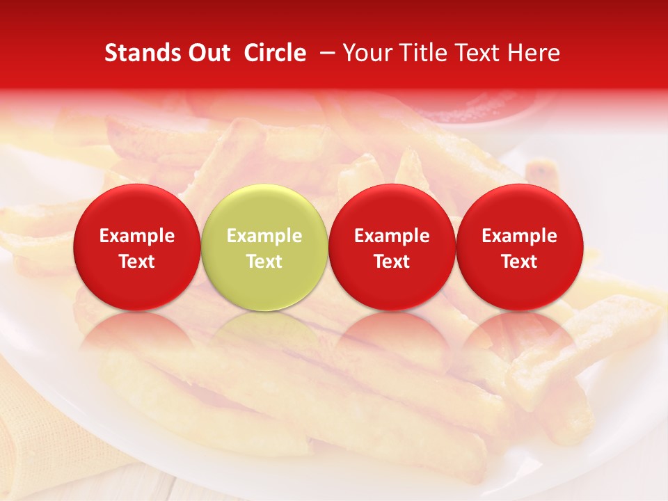 White Diner High PowerPoint Template