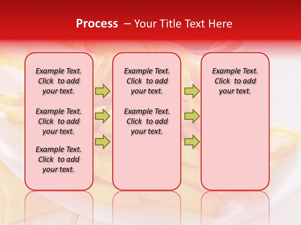 White Diner High PowerPoint Template