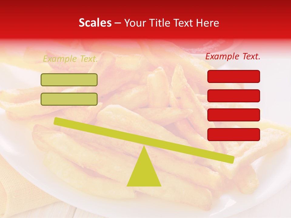 White Diner High PowerPoint Template