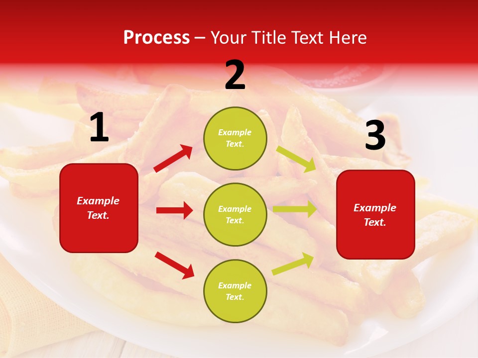 White Diner High PowerPoint Template