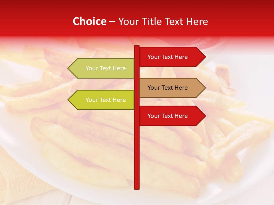 White Diner High PowerPoint Template