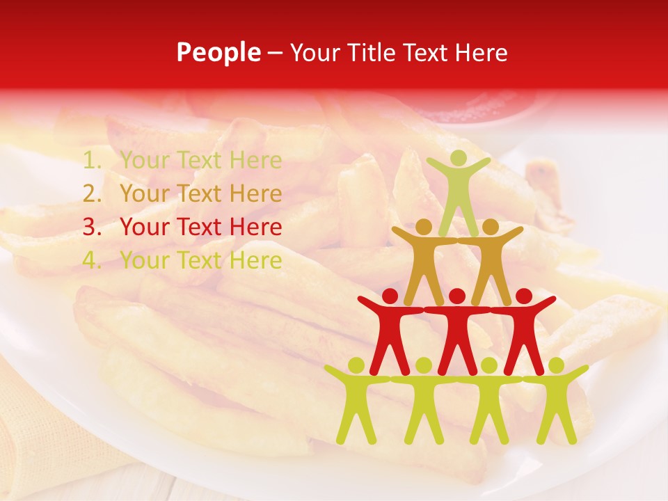 White Diner High PowerPoint Template