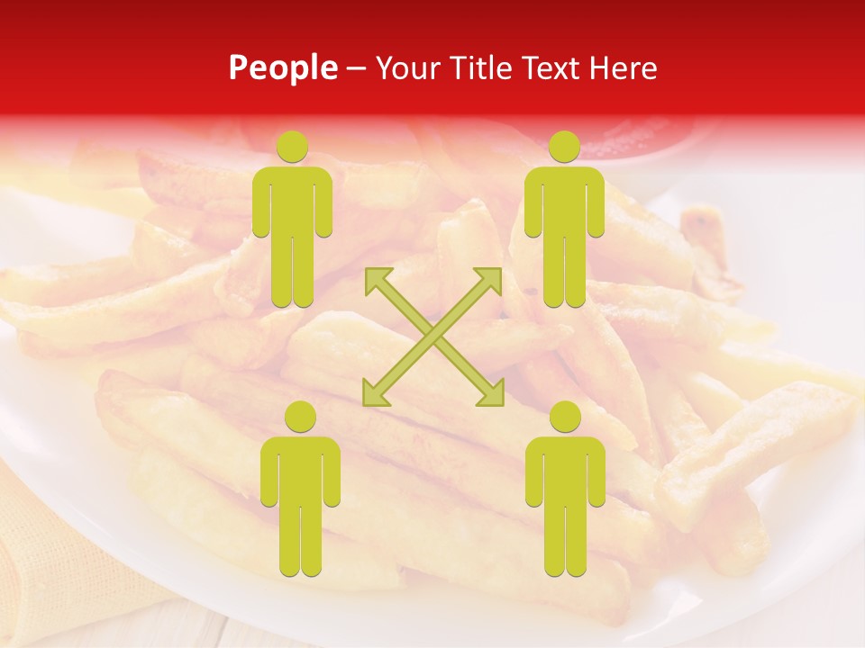 White Diner High PowerPoint Template