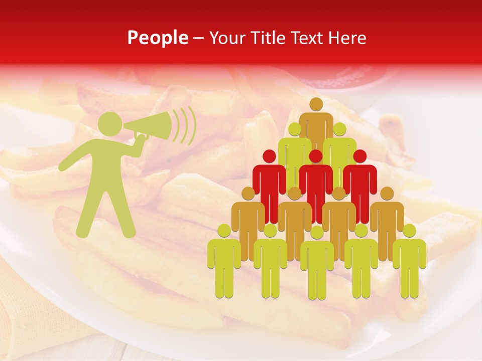 White Diner High PowerPoint Template