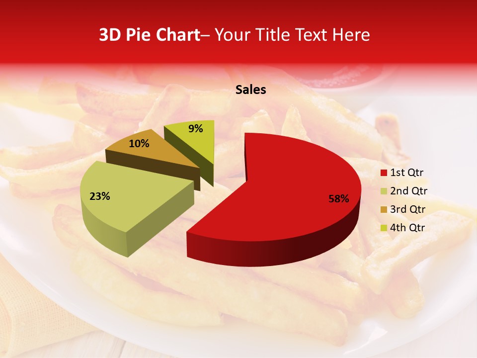 White Diner High PowerPoint Template