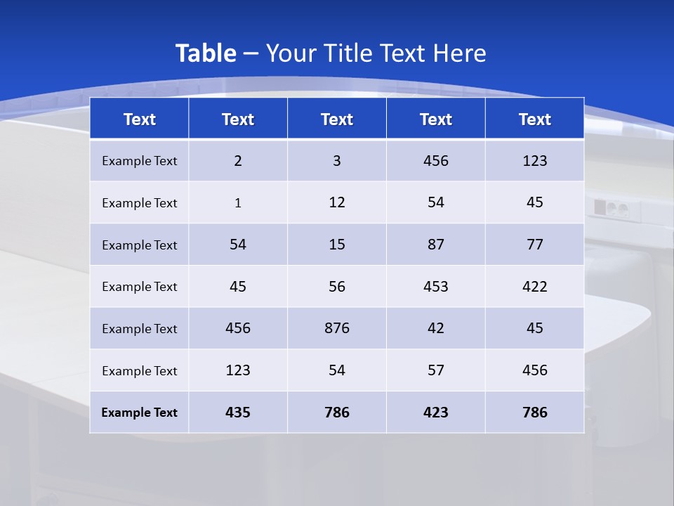 Workplace Communication Reduced Modern Office Space PowerPoint Template