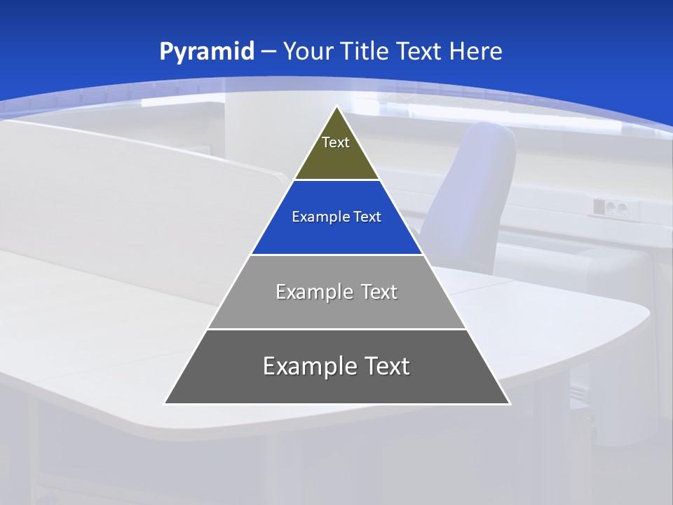 Workplace Communication Reduced Modern Office Space PowerPoint Template