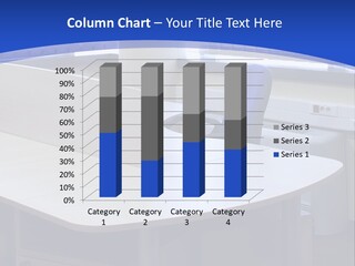 Workplace Communication Reduced Modern Office Space PowerPoint Template