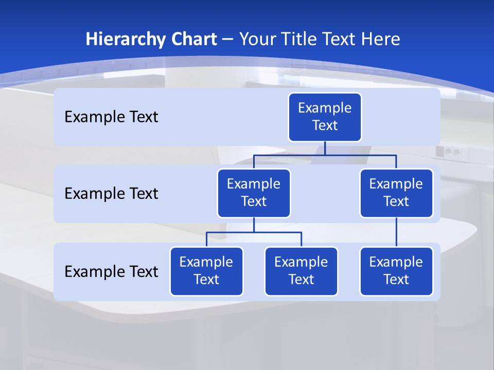 Workplace Communication Reduced Modern Office Space PowerPoint Template