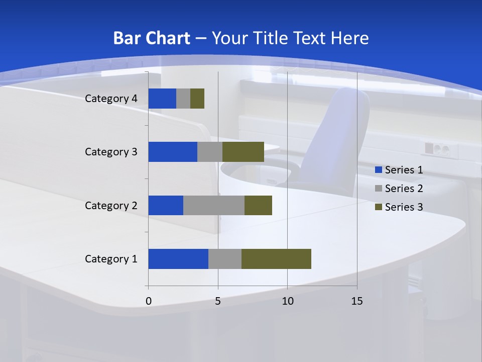 Workplace Communication Reduced Modern Office Space PowerPoint Template