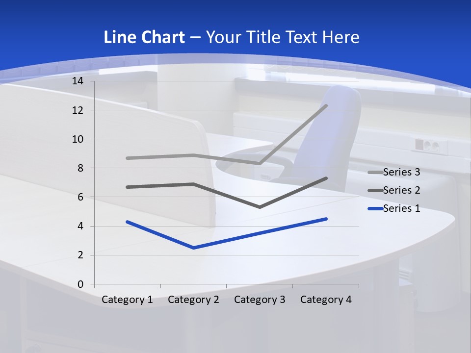 Workplace Communication Reduced Modern Office Space PowerPoint Template