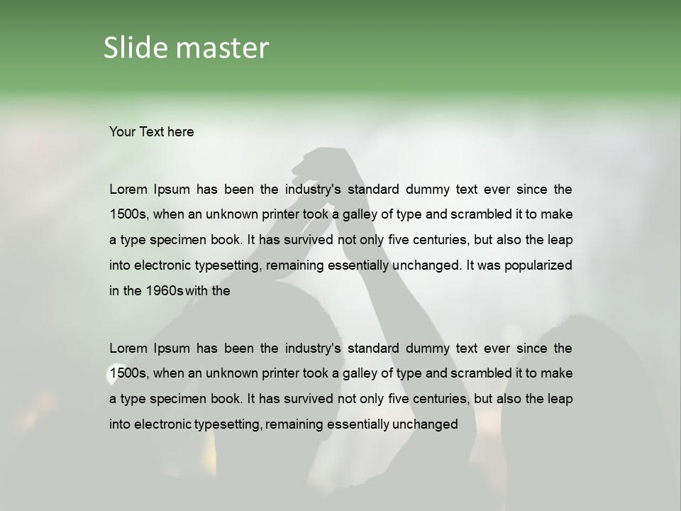 Musical Electronic Musix Event PowerPoint Template