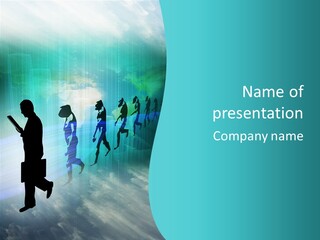 Feet World Communication PowerPoint Template