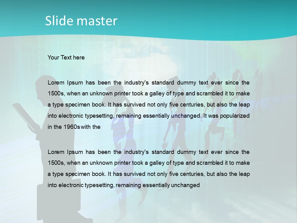 Feet World Communication PowerPoint Template