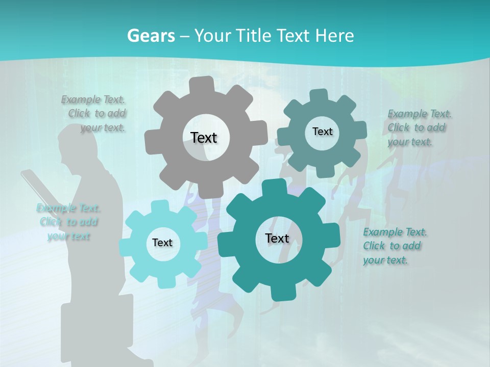 Feet World Communication PowerPoint Template