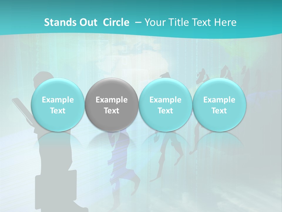 Feet World Communication PowerPoint Template