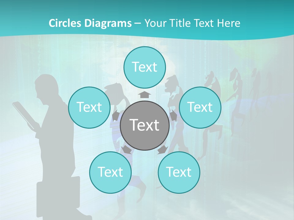 Feet World Communication PowerPoint Template