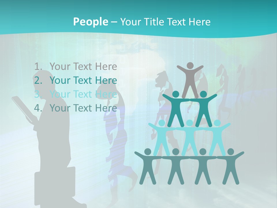 Feet World Communication PowerPoint Template