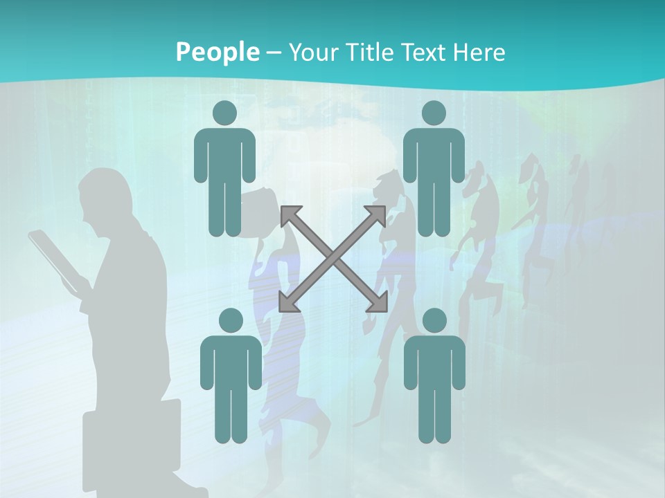 Feet World Communication PowerPoint Template