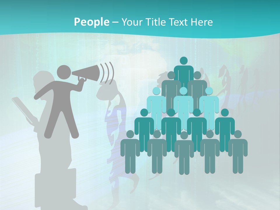 Feet World Communication PowerPoint Template