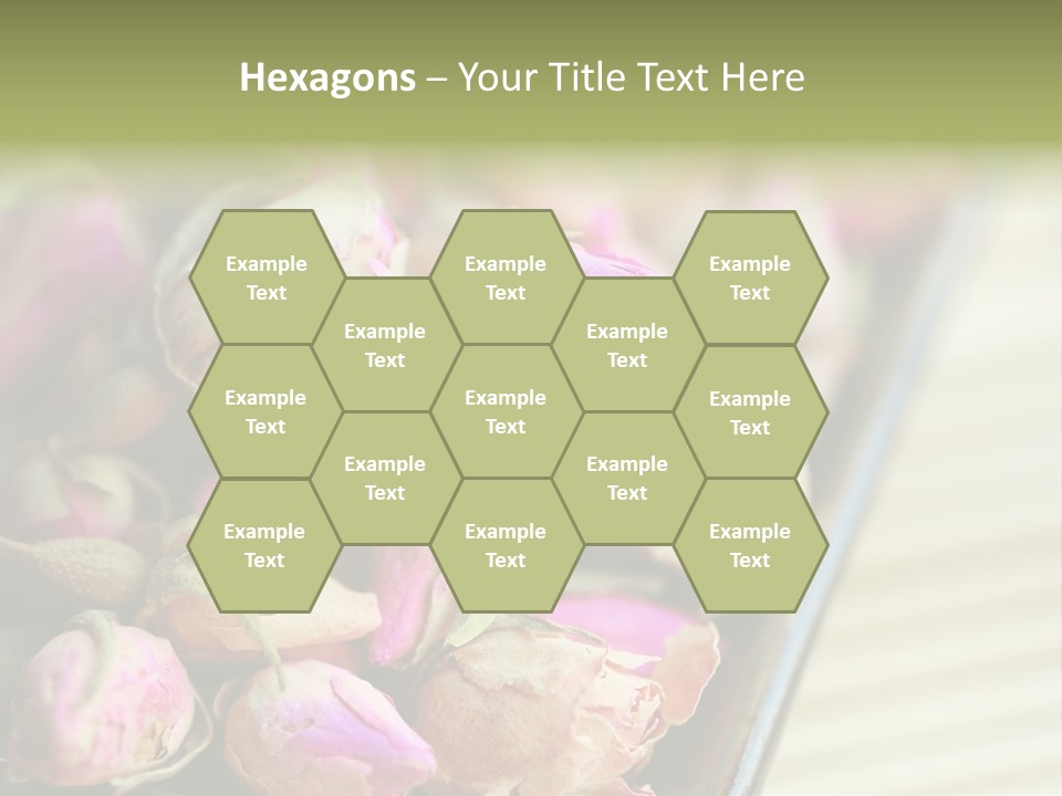 Rose Buds Rose Tea No People PowerPoint Template