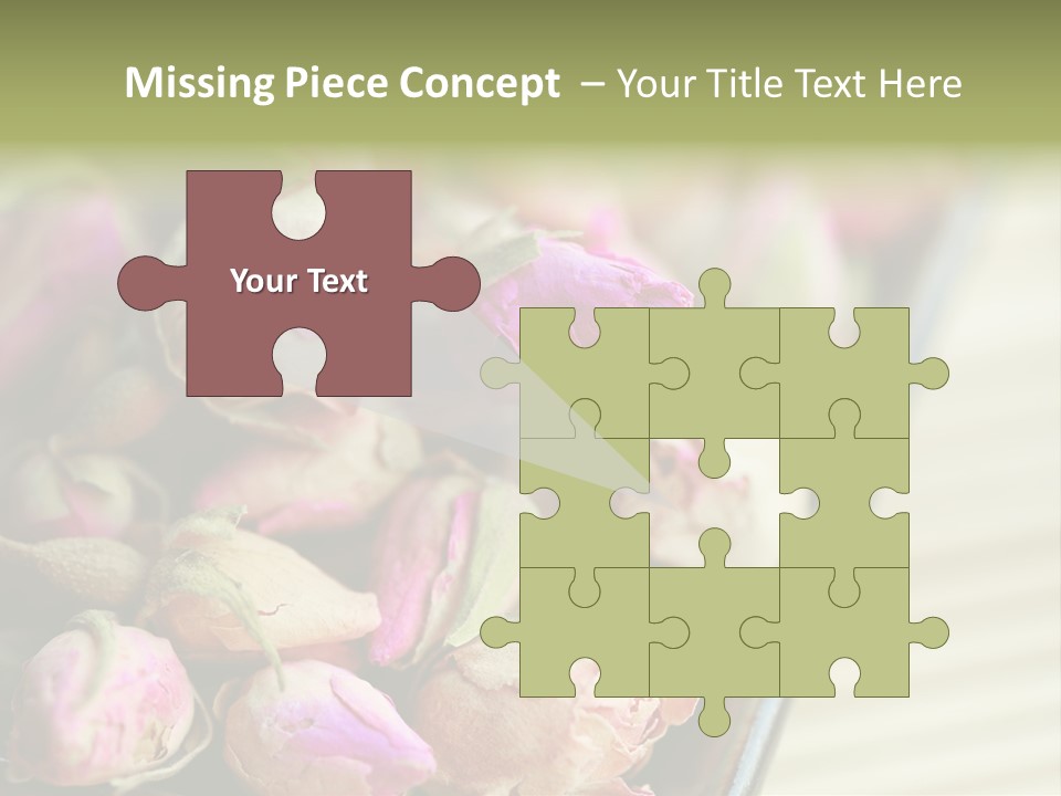 Rose Buds Rose Tea No People PowerPoint Template