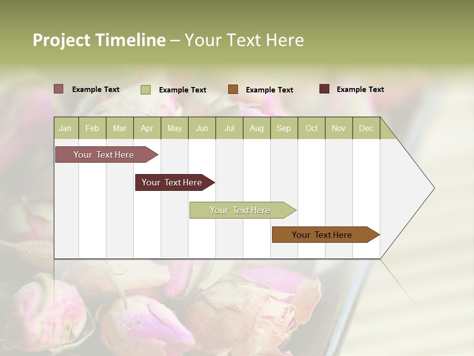 Rose Buds Rose Tea No People PowerPoint Template