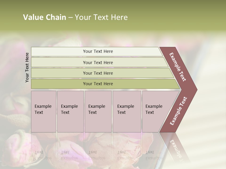 Rose Buds Rose Tea No People PowerPoint Template