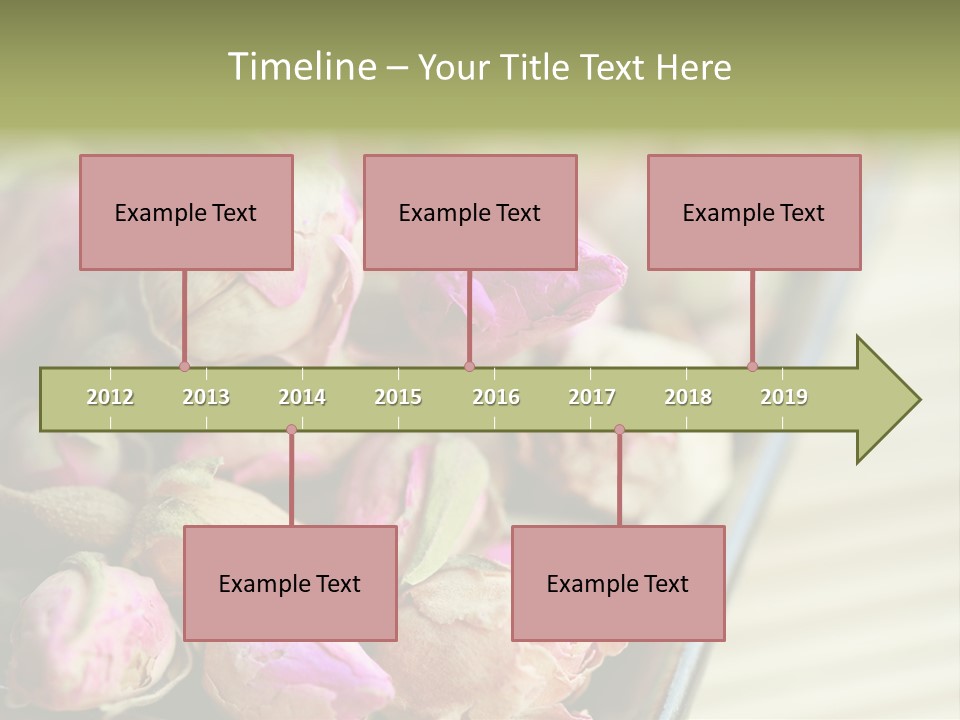 Rose Buds Rose Tea No People PowerPoint Template