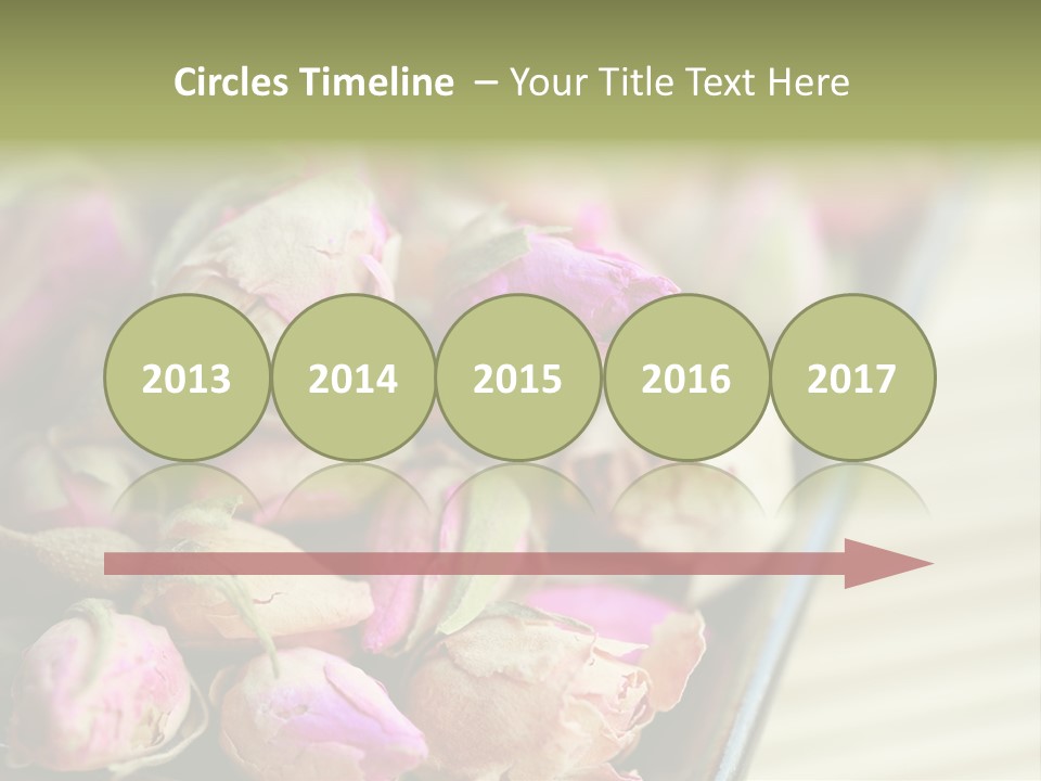 Rose Buds Rose Tea No People PowerPoint Template