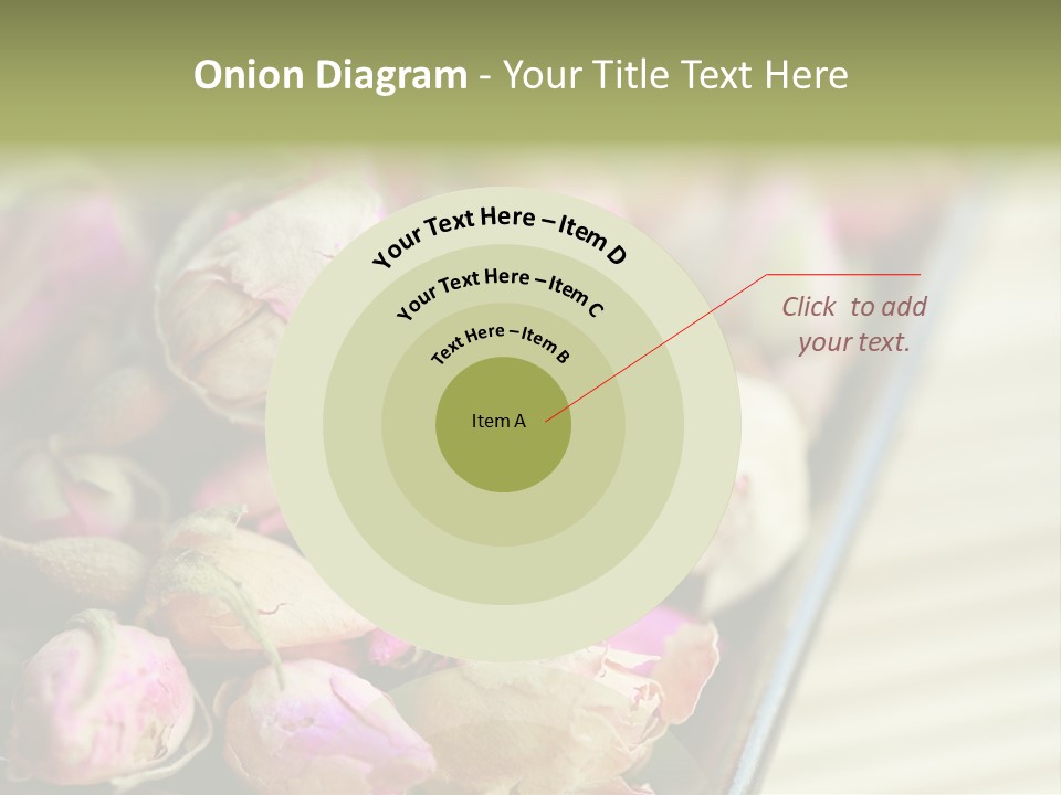 Rose Buds Rose Tea No People PowerPoint Template