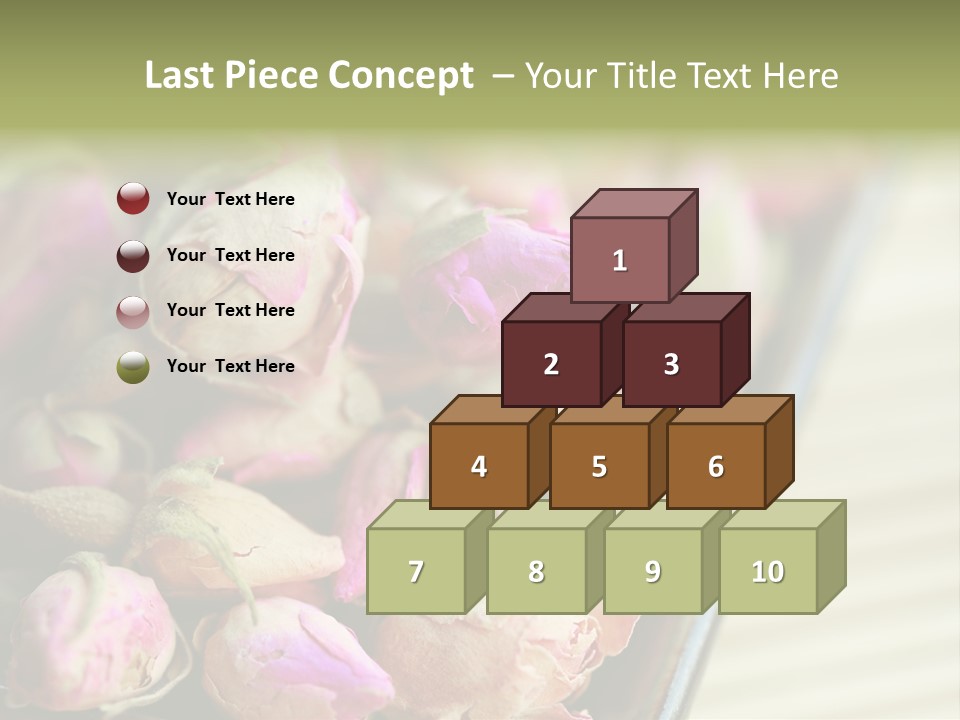 Rose Buds Rose Tea No People PowerPoint Template